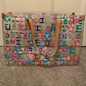 Dooney & Bourke Acrylic, plastic beach bag